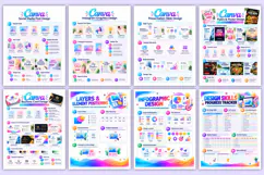 Canva Design Skills Workbook | Graphic Design Basics Product Image 3