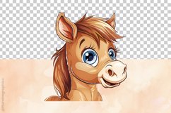 Baby Horse Clipart 04 Variations Product Image 3