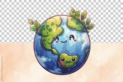 Earth Planet Clipart 03 variations Product Image 4