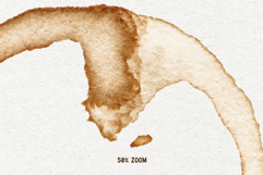 10 Realistic Coffee Stains &amp; Splashes Pack Product Image 4