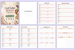 Craft Seller Business Organizer | Handmade Shop Planner Product Image 3