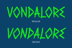 VT Vondalore Sharpness Brush Font Product Image 3