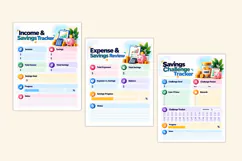 2027 Household Savings Planner Kdp interiors Product Image 3