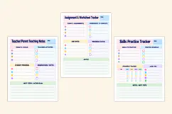 Daily Homeschool Checklist kdp interiors Product Image 3