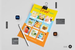 Drinks Menu Flyer Template Product Image 3