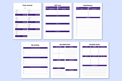 2026 Wellbeing &amp; Clarity Workbook Canva templates Product Image 3