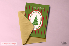 Christmas Cards. Happy Holidays Printable Card Designs Product Image 3