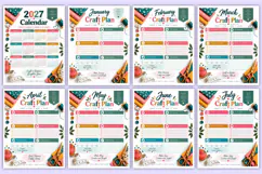 2027 Textile Craft Planning Workbook | Craft Projects Product Image 3
