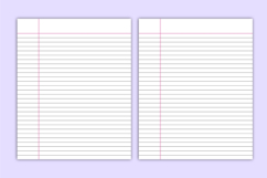 Composition Notebooks- Wide Ruled Canva Template Product Image 3