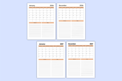 20262027 Vision Board Planner Canva templates Product Image 3