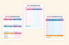 2027 Spending Tracker Kdp interiors Product Image 3