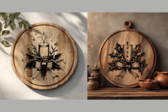 Christmas Cutting Board Laser Engraving Product Image 3