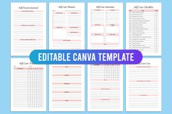 2024 Self Love Workbook Canva Interior Product Image 3