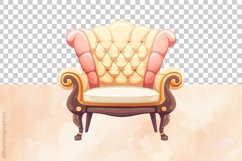 Sofa Clipart 04 variations Product Image 4