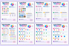 Cognitive Fitness Practice Book | Focus, Memory, Logic Product Image 3