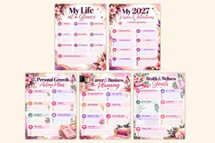 2027 Life Planning Worksheets Kdp interiors Product Image 3