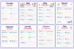 Book Lover’s Review Workbook | Reading Goals, Book Tracking Product Image 3
