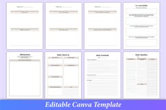 Editable 2024 Self Care Journal Canva KDP Interior Product Image 3