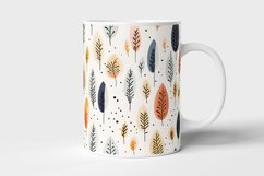 Minimal Colorful Leaves Seamless Pattern and Digital Paper Product Image 3