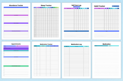 2026 Depression Workbook For Canva KDP Interior Product Image 3