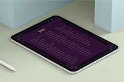 2026 Digital Tarot Journal Canva Template Product Image 3