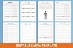 Editable 2024 Anxiety Journal Canva Template Product Image 3