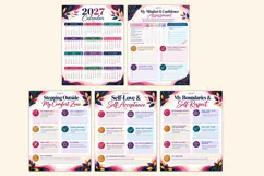 2027 Mindset & Confidence Worksheets Product Image 3