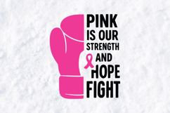 Faith Over Fear SVG - Breast Cancer Awerness Product Image 3