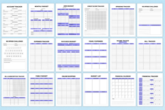 2026 Budget &amp; Financial Planner Canva Template Product Image 3