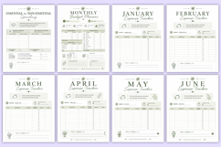 2027 Expense Planning Workbook | Budget Planner Product Image 3