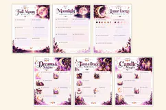2027 Witch’s Moon & Ritual Planner Kdp interiors Product Image 3
