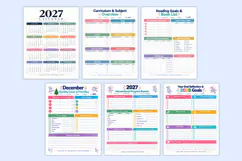 2027 Homeschool Monthly Planner Kdp interiors Product Image 3
