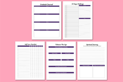 2026 Spiritual Wellness Journal Canva templates Product Image 3