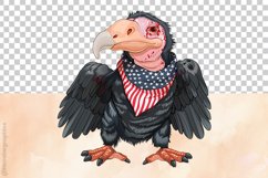California Condor 03 Variations| Patriotic Clipart Product Image 3