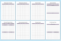 2026 PTSD &amp; Trauma Processing Workbook Canva templates Product Image 3