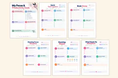 2027 ADHD Daily Focus Planner Kdp interiors Product Image 3