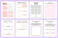 PTSD &amp; Trauma Processing Workbook For Canva Template Product Image 3