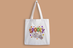 Halloween Spooky T shirt Design PNG Product Image 3
