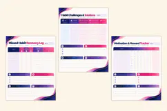 ADHD Habit Progress Summary Kdp interiors Product Image 3