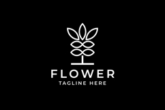 Flower Logo Minimal Design Product Image 3