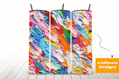 Acrylic Paint Texture Seamless Pattern and Digital Paper Product Image 3