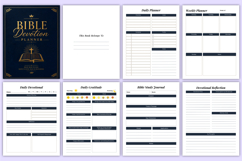 Bible Devotion Planner | Prayer &amp; Study Templates Product Image 3