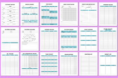 2026 Budget Organizer Canva Template Product Image 3