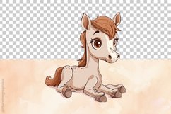 Baby Horse Clipart 04 Variations Product Image 6