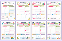 2027 Vision Board Planner | Goal Setting &amp; Dream Life Product Image 3