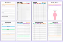 2027 Inner Peace & Anxiety Recovery Workbook | Anxiety Product Image 3