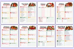 Christmas Preparation Workbook | Holiday Planning, Budgeting Product Image 3