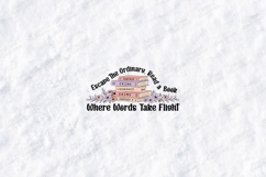 Escape The Ordinary Read A Book Vintage Reading Design Product Image 3