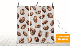 Coffee Beans Seamless Pattern and Digital paper Product Image 3