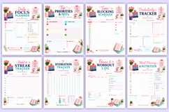 2027 That Girl Planner | Self-Care, Wellness &amp; Goal Product Image 3